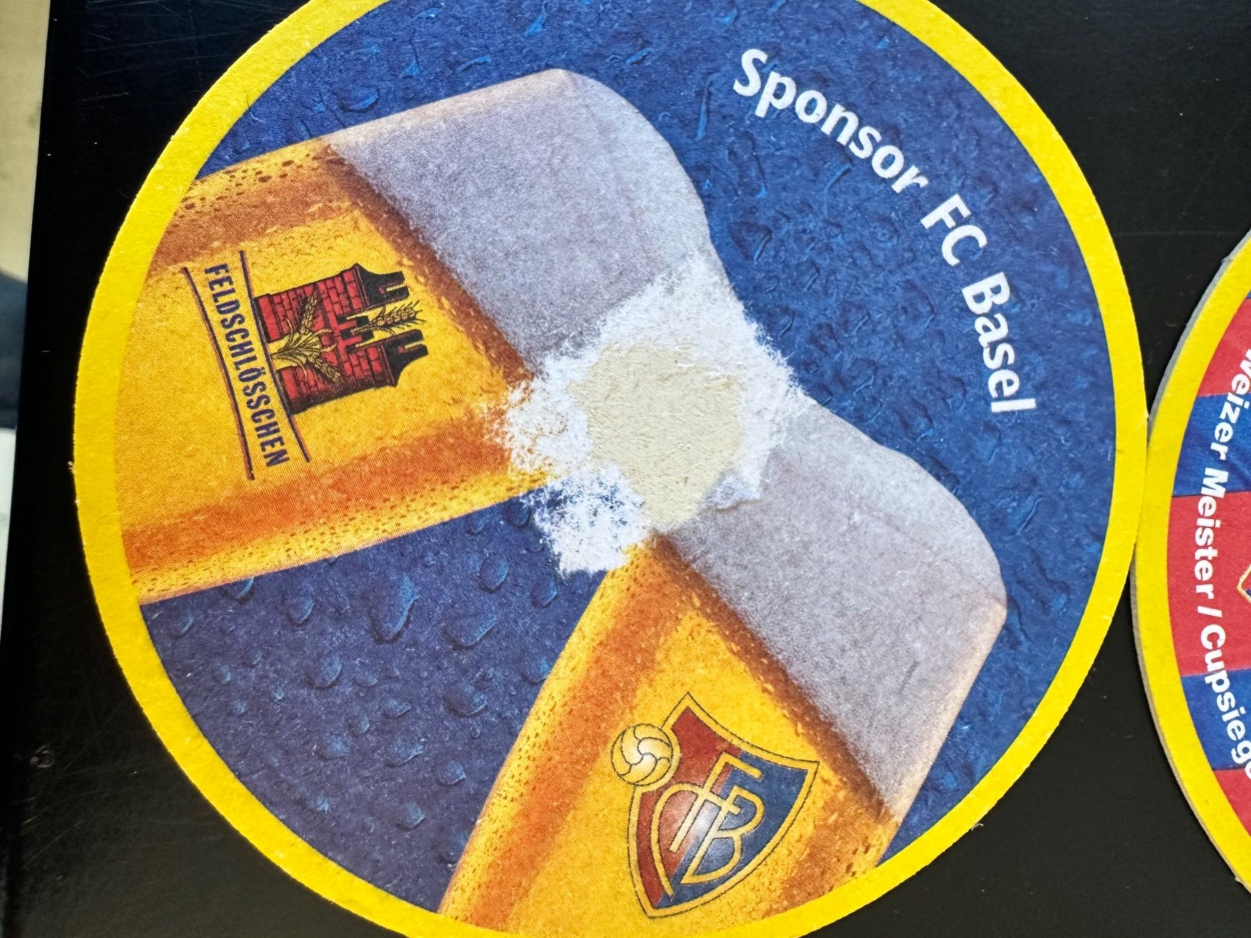 Autografi: Bierdeckel Autogrammkarten Fc Basel 2002 Double – Usato da Basel venduto da fasnachtsoutlet1965 1