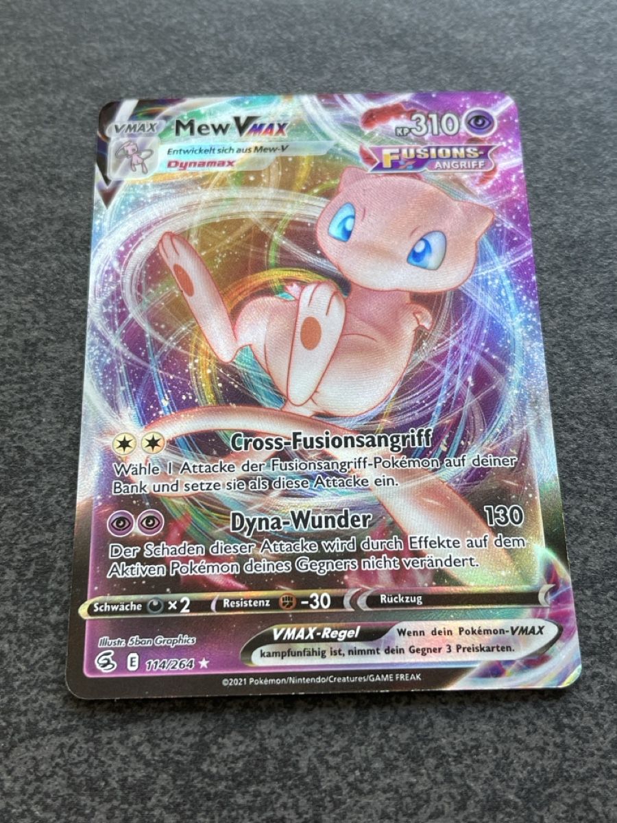 Pokémon Carte collezionabili: Pokémon Mew Vmax – Nuovo (secondo la descrizione) da Zug venduto da Haegito 2