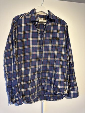 Hemd Fil Noir Gr. L
