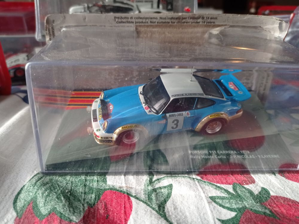 Porsche 911 Carrera RS Coupe (night version) #2 1972 Rally Tour De Corse in 1:43