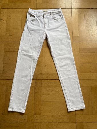 LUCKY SIMONS WHITE SLIM JEANS