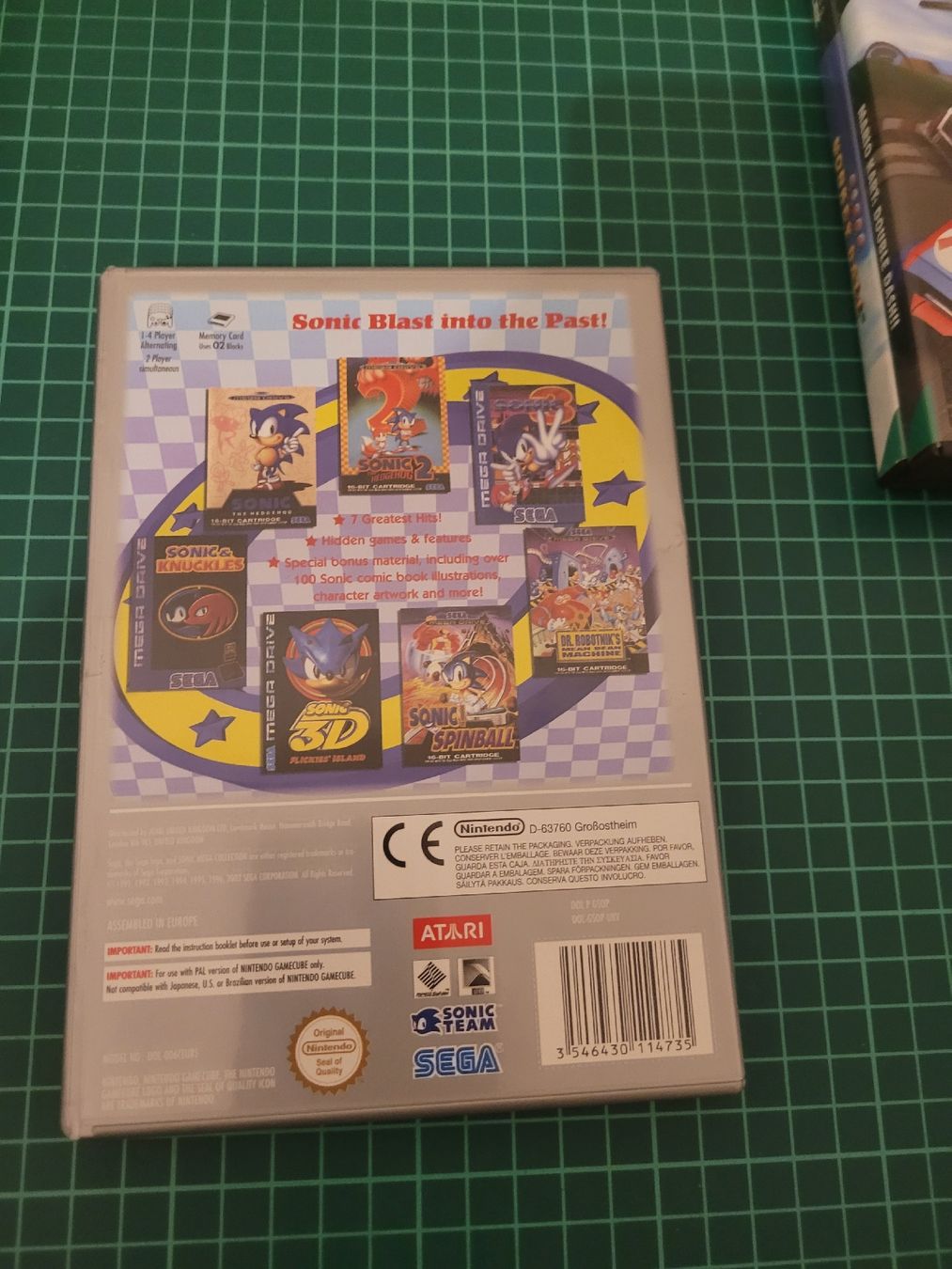 Nintendo Giochi: Sonic Mega Collection - Nintendo Gamecube - Complete! – Usato da Meyrin venduto da Retro-GZ 2