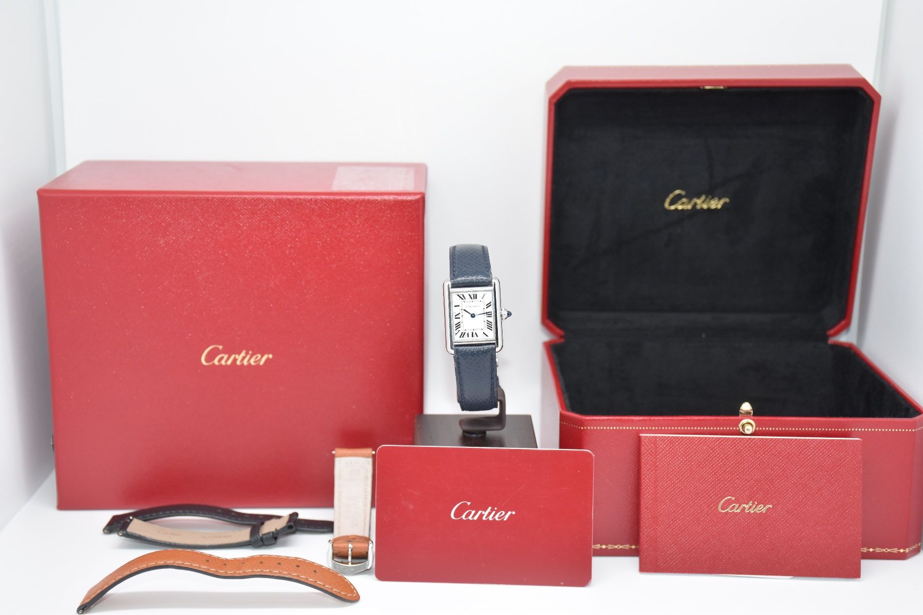 Cartier Orologi: Cartier Tank Must Small Quartz Ref. WSTA0042, Full-Set – Usato da Zug venduto da eMDi_Collection 8