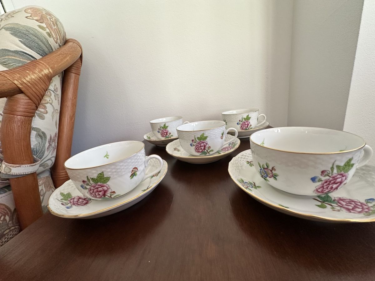 Herend Tassen: 5 Herend Kaffetassen – Gebraucht aus Herbriggen von Sehrazade 6