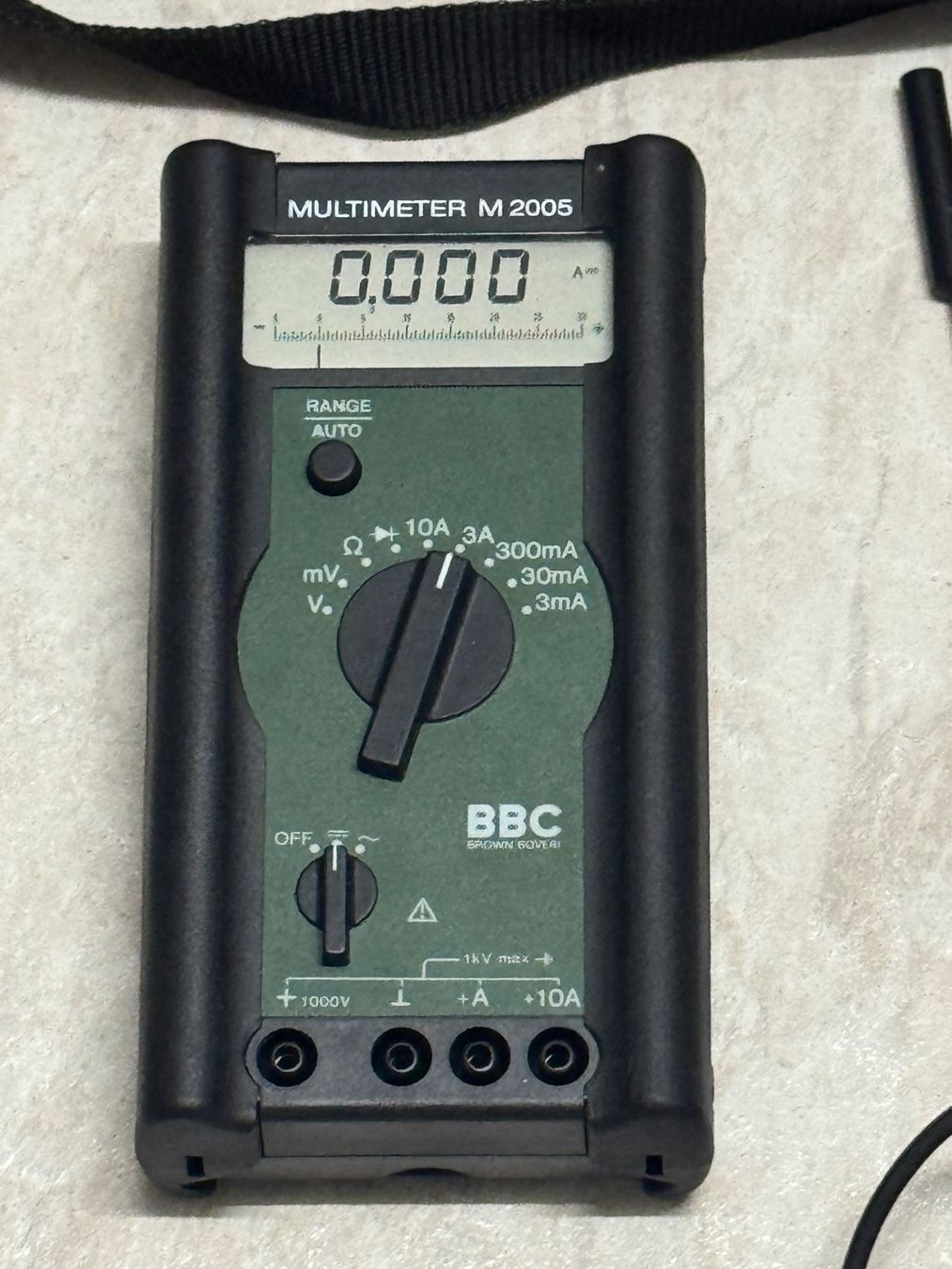 ABB Misurare: MULTIMETER ABB MetraWatt M2005 – Usato da Kaiseraugst venduto da Drasa 1
