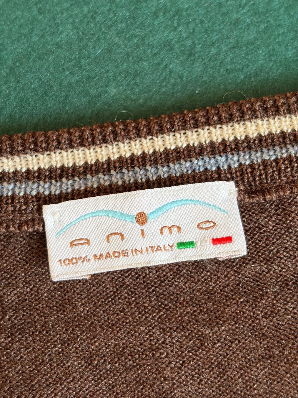 Maglioni & Felpe: ANIMO  Pullover aus 100% extrafeiner Merinowolle, Größe 52 – Usato da Interlaken venduto da Bona55 5