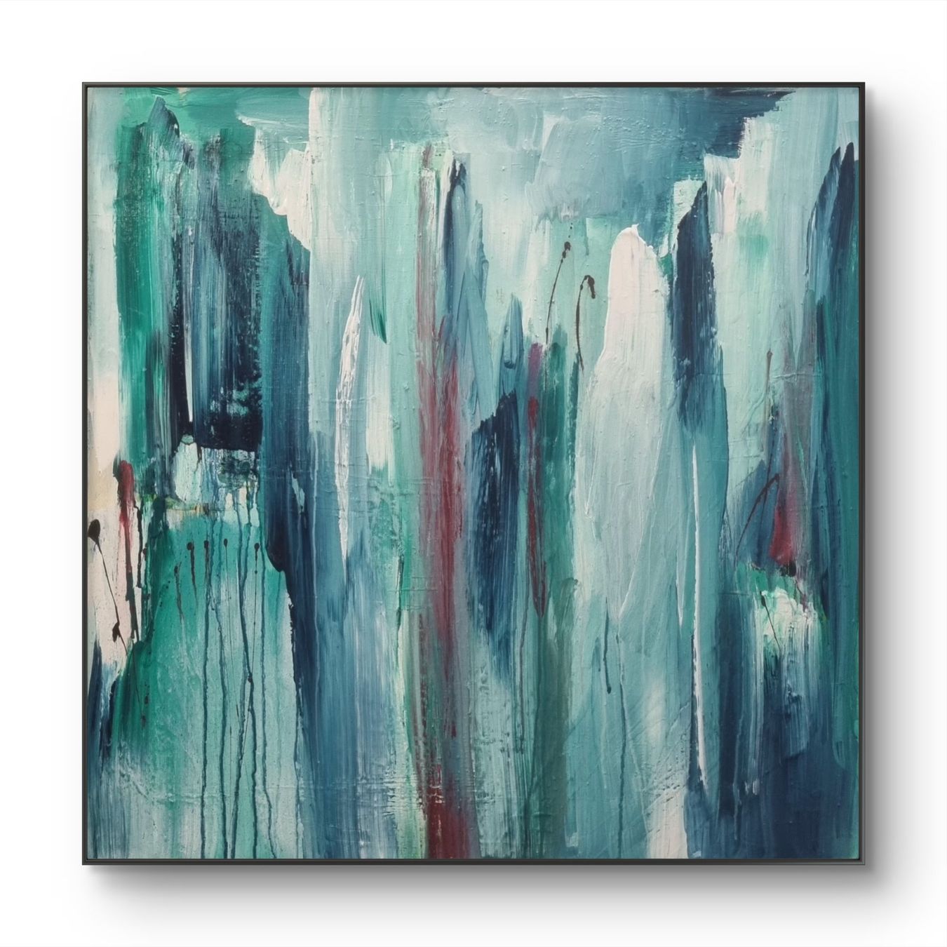 Gemälde: Originales abstraktes Bild 80x80cm – Neu (gemäss Beschreibung) aus Urdorf von Contra8