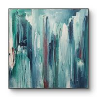 Originales abstraktes Bild 80x80cm