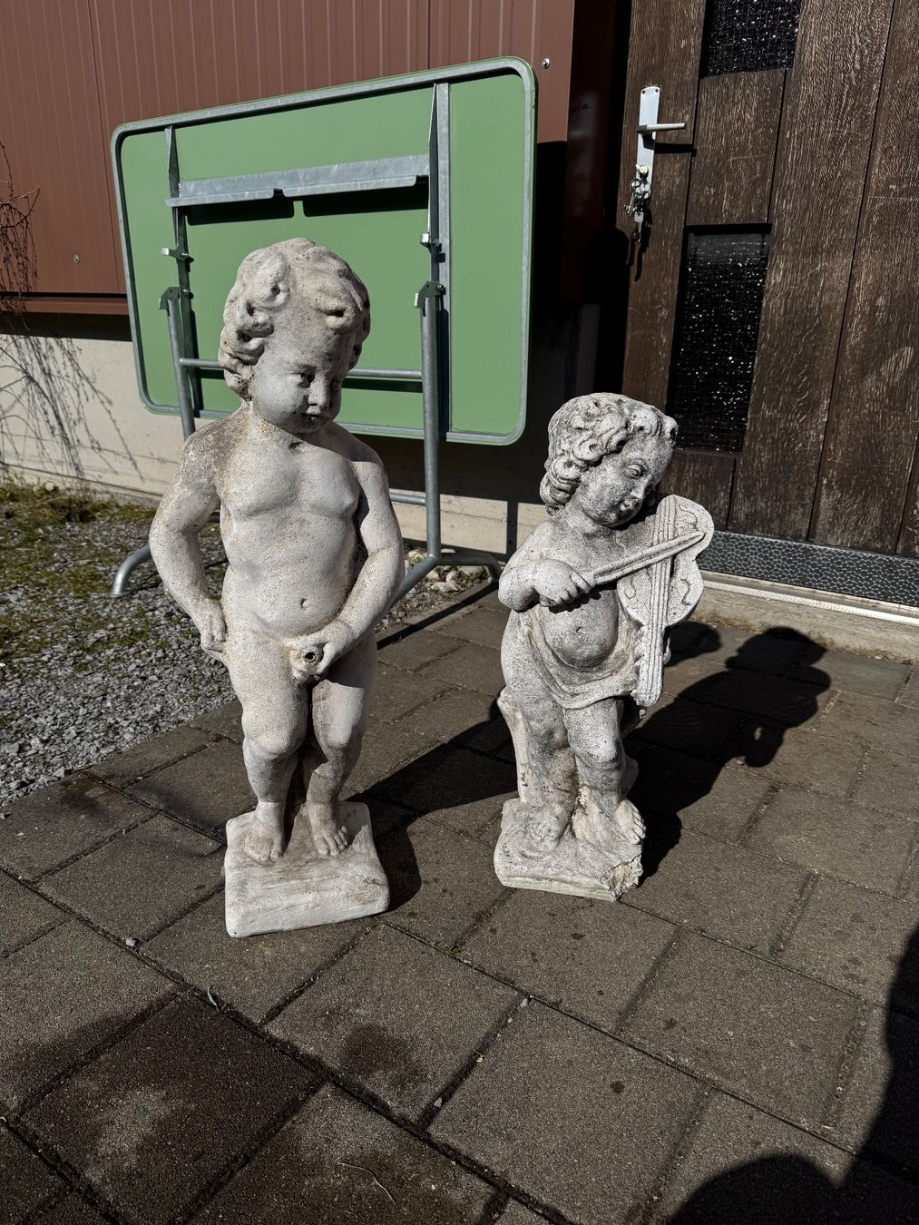 Sculture & Statue: Garten Figuren 75cm und 60 cm – Usato da Buch am Irchel venduto da alinea11