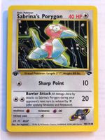 Sabrina's Porygon 1st Gym Challenge - MINT - ab 1.-