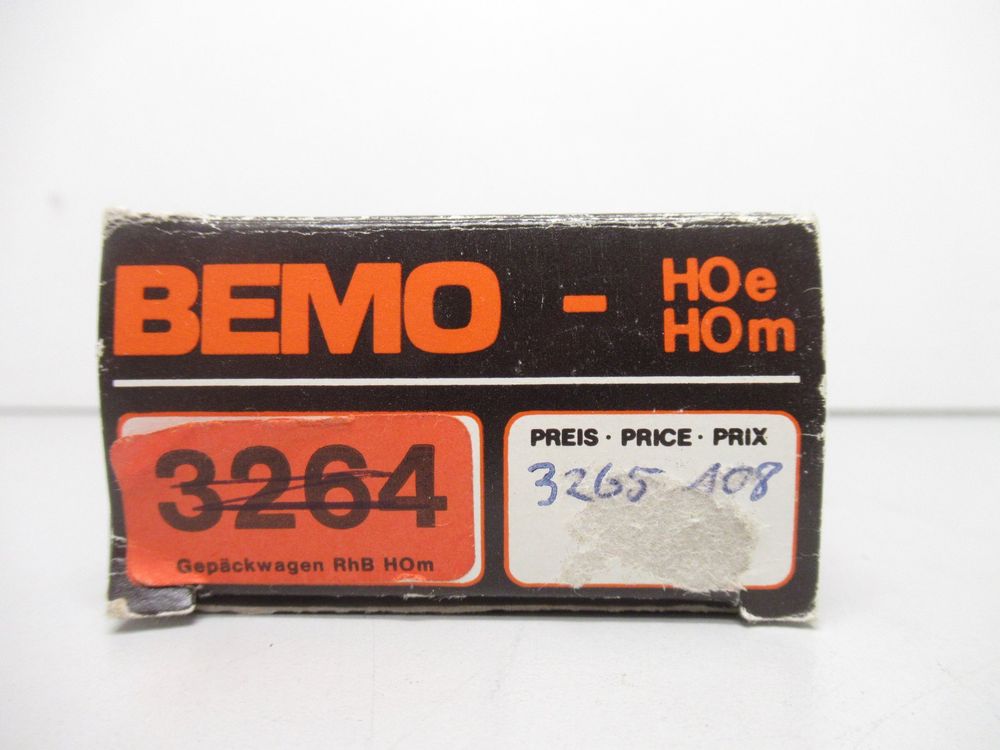 Bemo 3264 Plattform-Packwagen D4028 der RhB Gleichstrom H0m (Gebraucht ...