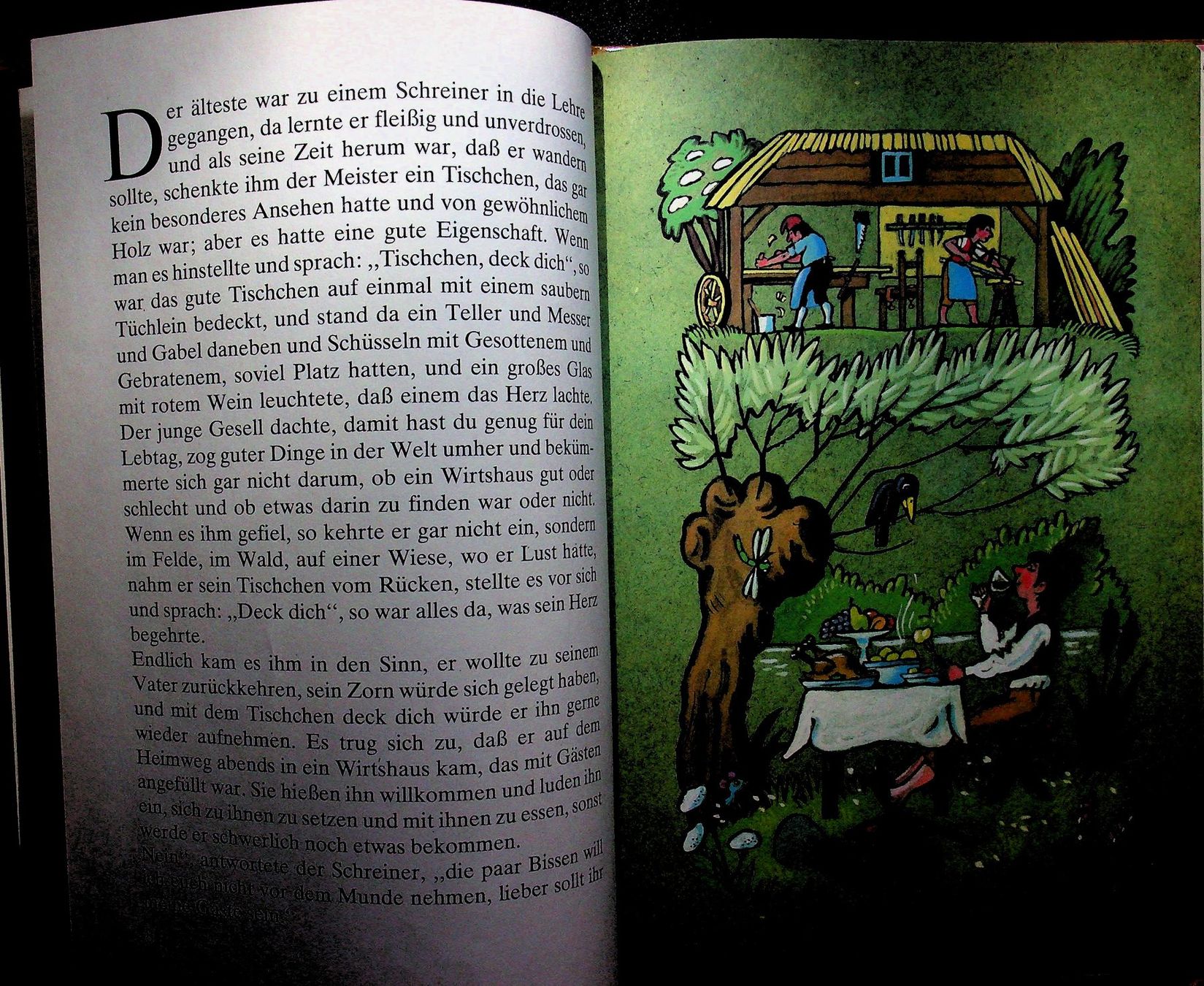 Bücher: Brüder Grimm: Tischchen deck dich Bilder Inge Gürtzig – Gebraucht aus Reitnau von Zaomir 4
