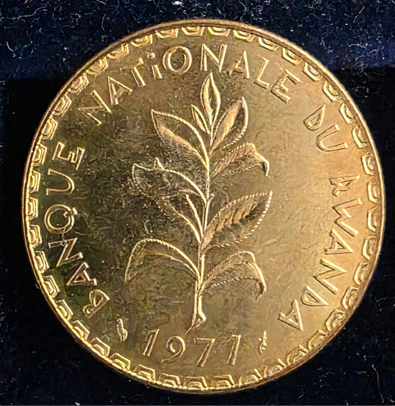 Toutes les monnaies: RWANDA 50 FRANCS 1977 STGL. – Neuf (Voir description) à winterthur par CoinPassion 1