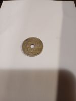Pièce rare de 10 Centimes trouée - Millésime 1905!