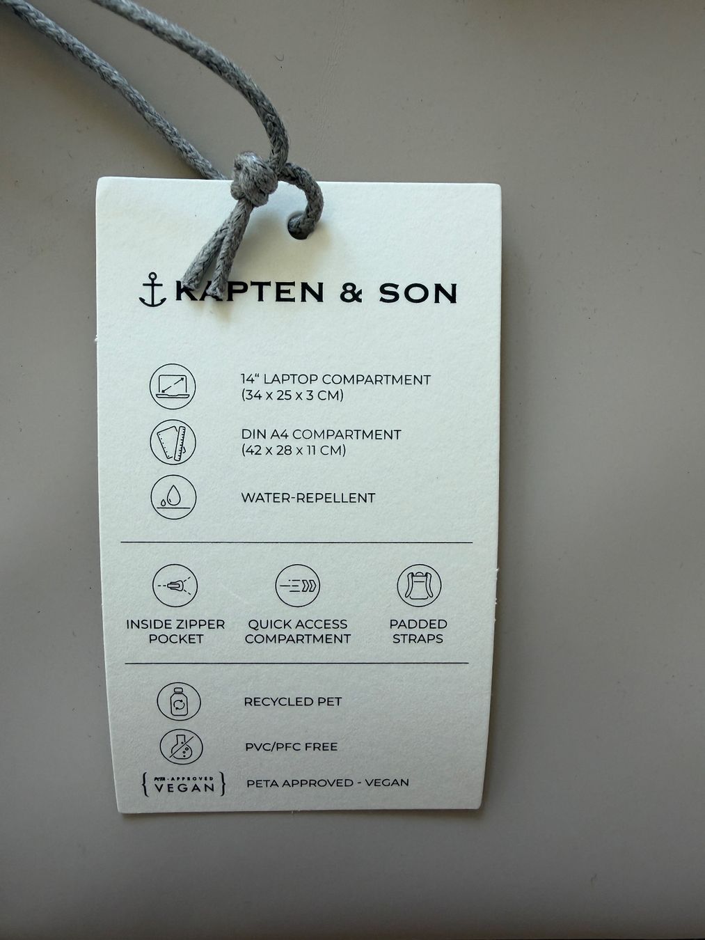 Kapten & Son Sacs à dos: Kapten & Son Rucksack – Neuf avec emballage d'origine à Benglen par mar_2snj 2