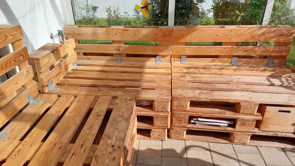 Paletten Couch für draußen Kaufen auf Ricardo