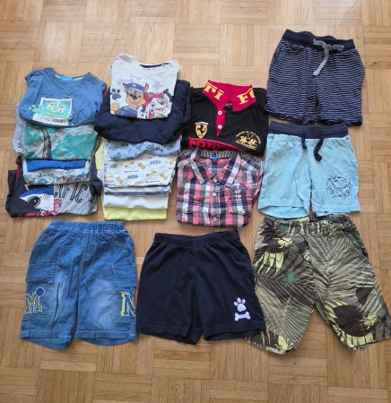 Sommer Kleider-Paket Jungs, Grösse 110-116
