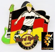 HARD ROCK CAFE Pin Fussball Köln Deutschland