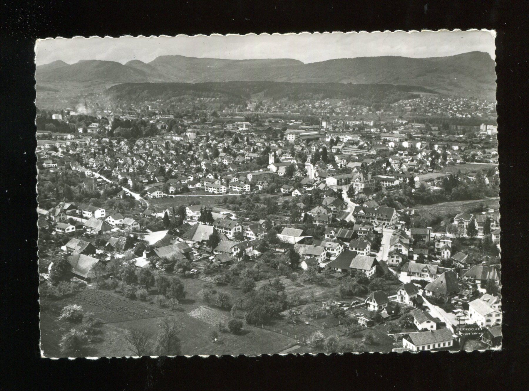 Cartoline postali: Buchs, mit dem Flugzeug über…. – Usato da Aarau venduto da Elmaar41