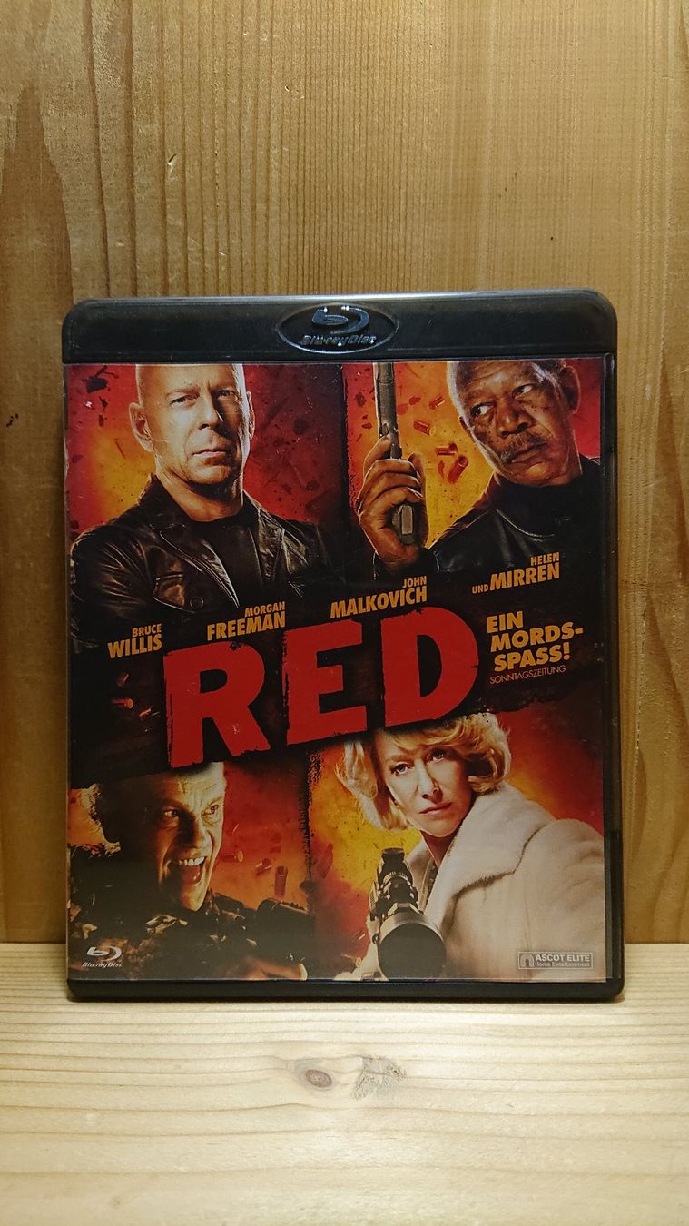 Tutti i DVDs: RED auf Blu-Ray mit Bruce Willis – Usato da Wilderswil venduto da Exebub