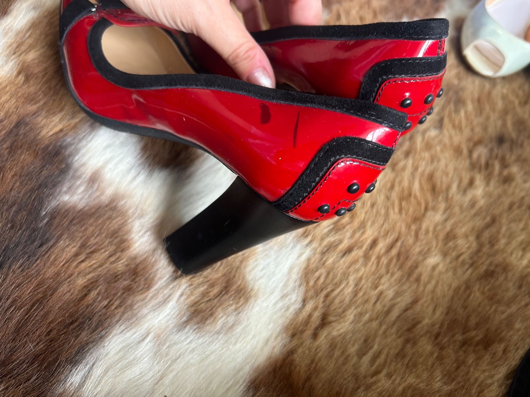 Tod'S Scarpe da donna: Süsse Tod's Pumps Rot Lackleder – Usato da Bern venduto da miafilippa01 2