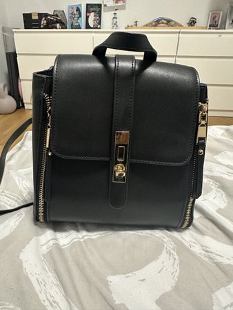 CIEL Rucksack / Tasche – Schwarz mit Gold Details