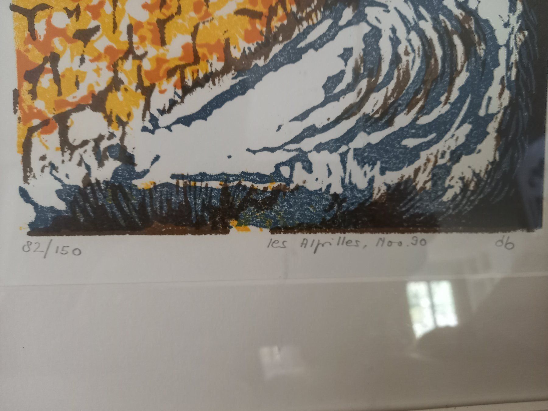 Grafiken & Lithographien: Les Alpiller, südw. der Provence, Dorette Barich – Gebraucht aus Herzogenbuchsee von Herkules9 1