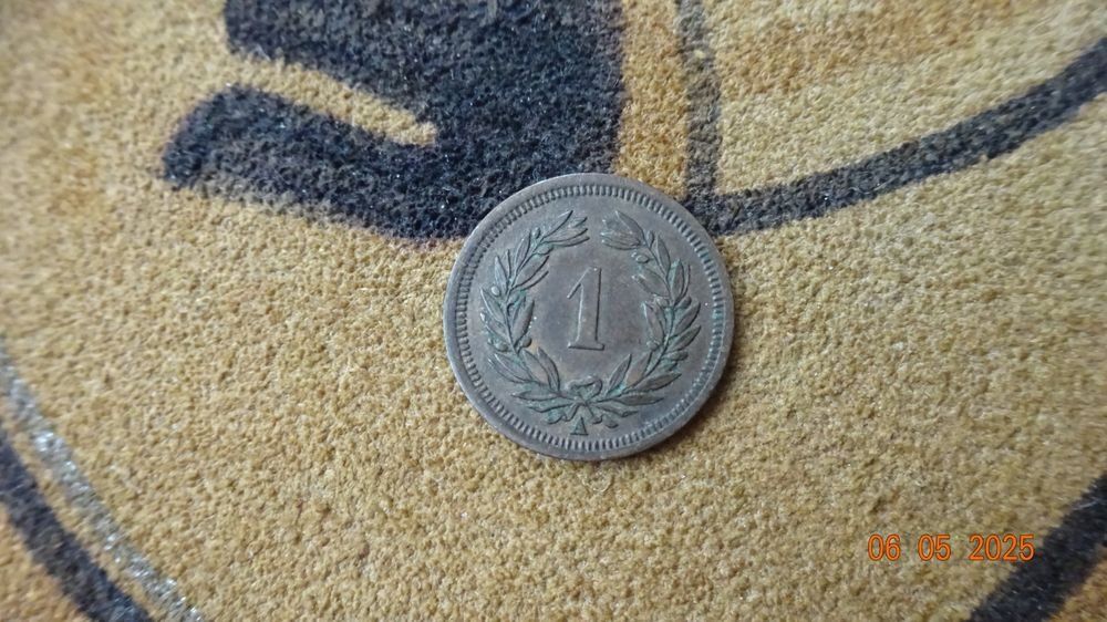 1 Rappen 1850 très rare (D&amp;#39;occasion) à bassecourt pour CHF 120 – avec ...