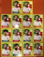 Panini Sticker Iran Fussball WM 2026 Set 12 Stücke