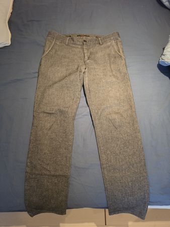 Hose Alberto Regular Slim Fit grau neuwertiger Zustand