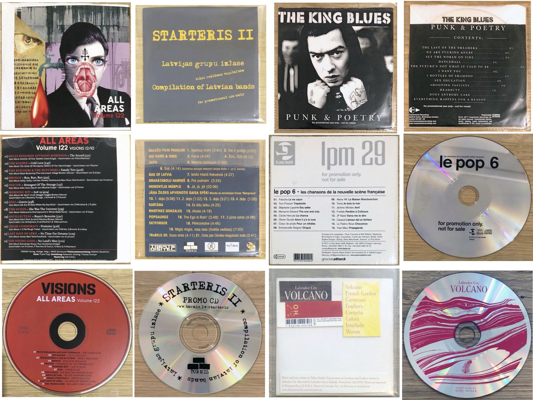 CDs: Sammlung Lot Rock, Indie, Pop... 36 CDs – Gebraucht aus Martigny von jereq 7