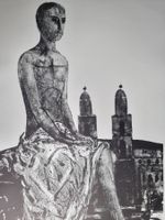 MAX HUNZIKER ZINKÄTZE SIGNIERT BLATTGRÖSSE 76X53CM