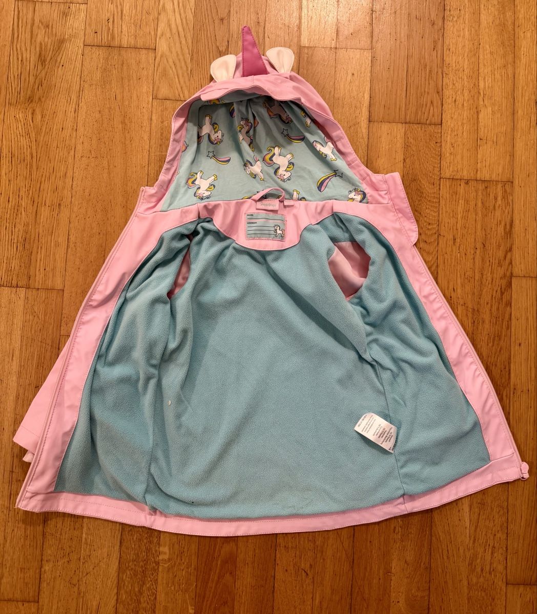 Giacche & Cappotti: Einhornregenjacke 110/116 – Usato da Dierikon venduto da FraeuleinMaus17 3