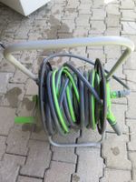 Gartenschlauch auf Rollen
