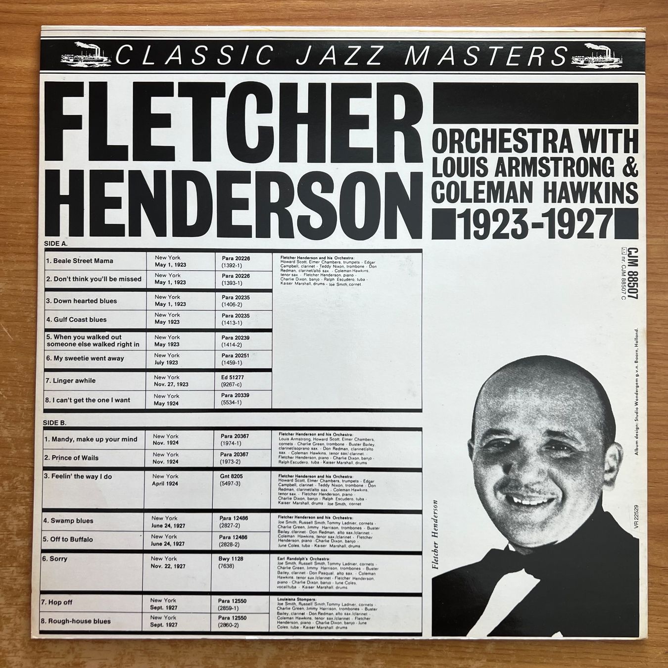 Vinyles: Fletcher Henderson Orchestra - Same / 1. Swiss-Press. 1983 – D'occasion à Gais par soundcave57 1