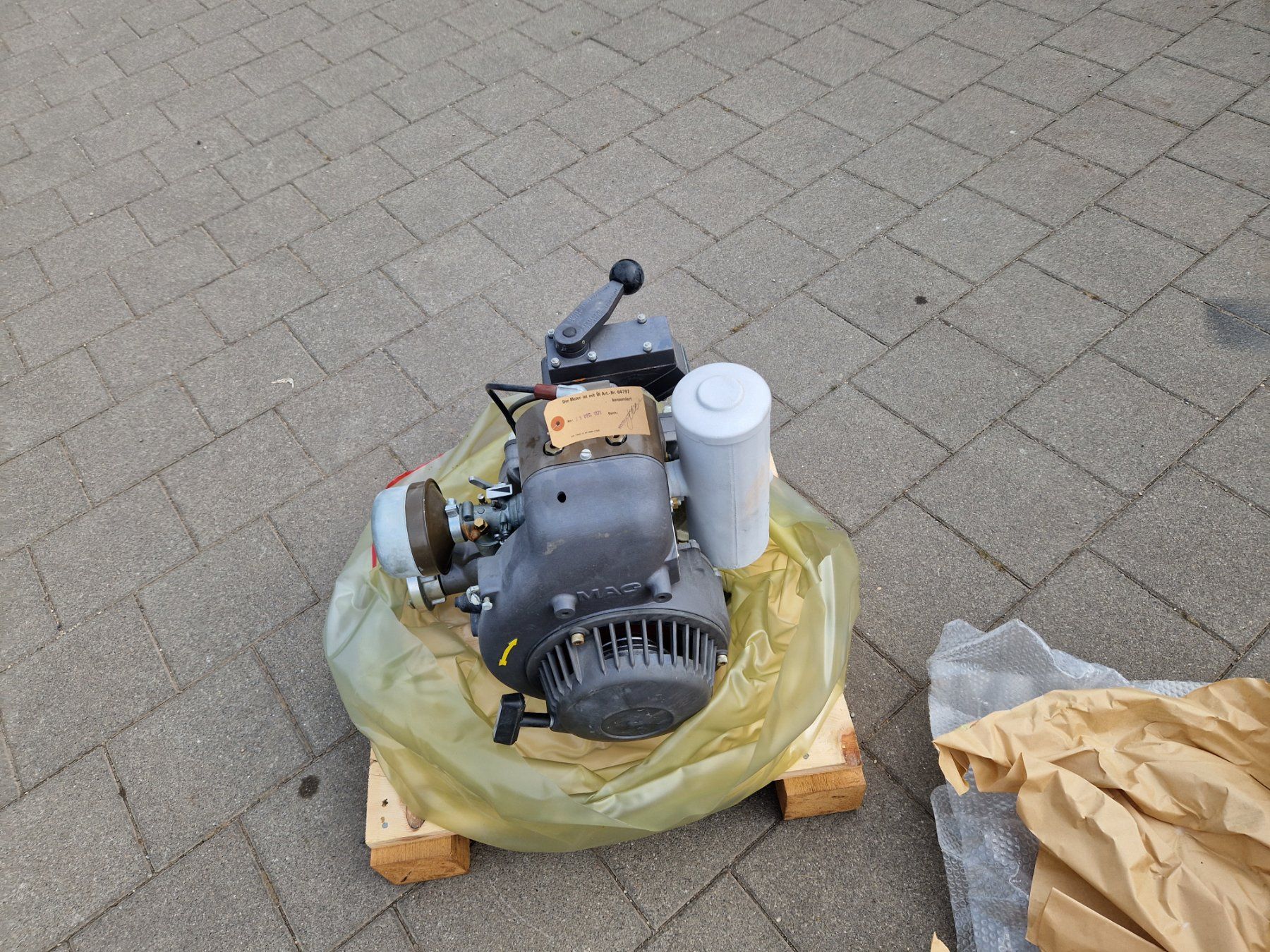Motosacoche  Motori: MAG Motor mit Pumpe – Usato da Gampelen venduto da Schmidi887 6
