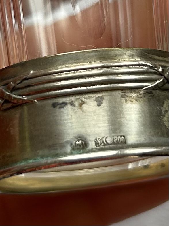 Gläser: 6 Liqueur-Glaser mit Silberrand  – Gebraucht aus Lengnau AG von Mefari 5