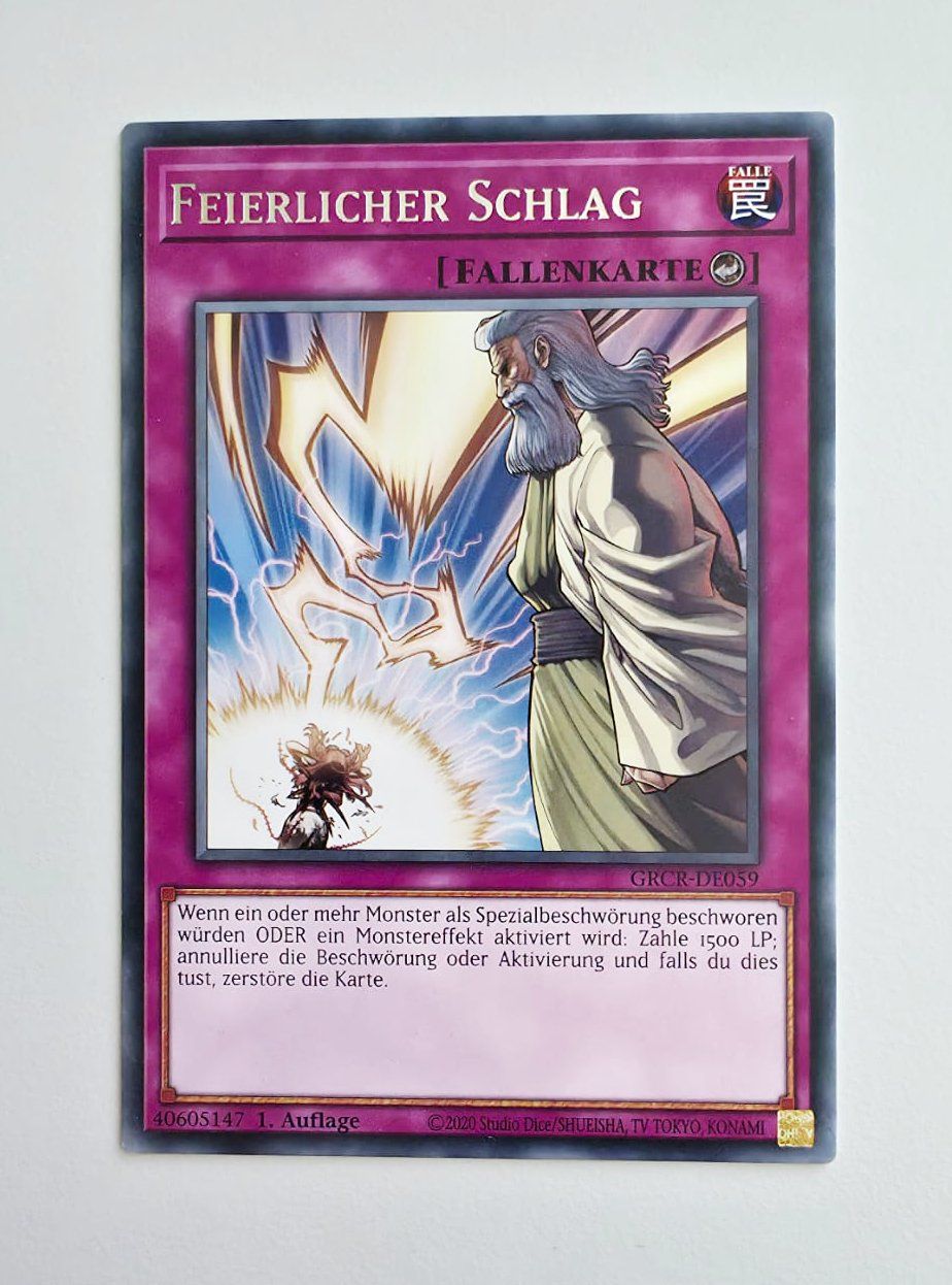 Yugioh Sammelbilder & Trading cards: Feierlicher Schlag - Yu-Gi-Oh! TCG – Gebraucht aus Zürich von Zetto