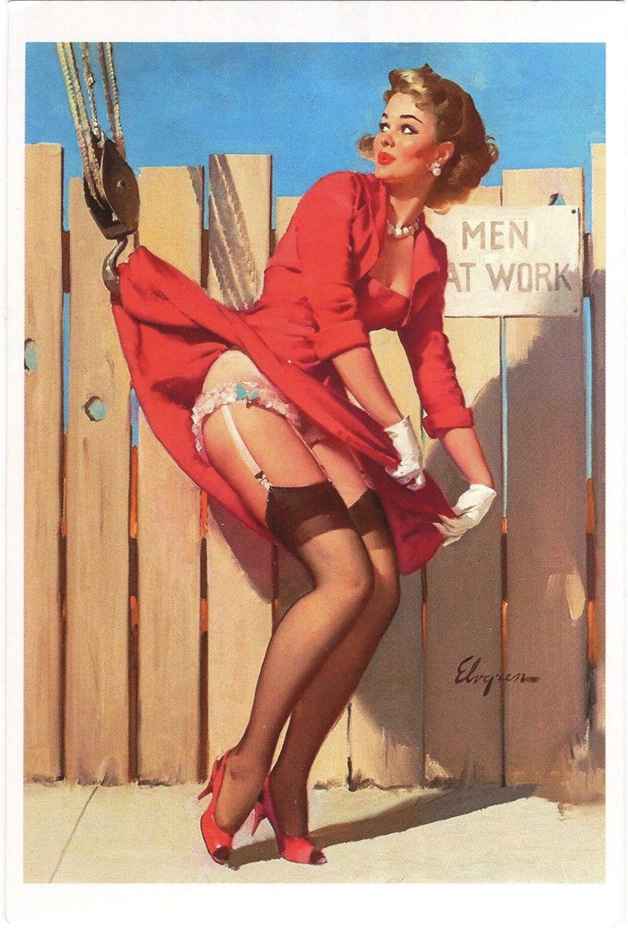 Cartoline postali: Postkarte "Pin-up" – Nuovo e nell'imballaggio originale da Basel venduto da Butsch5