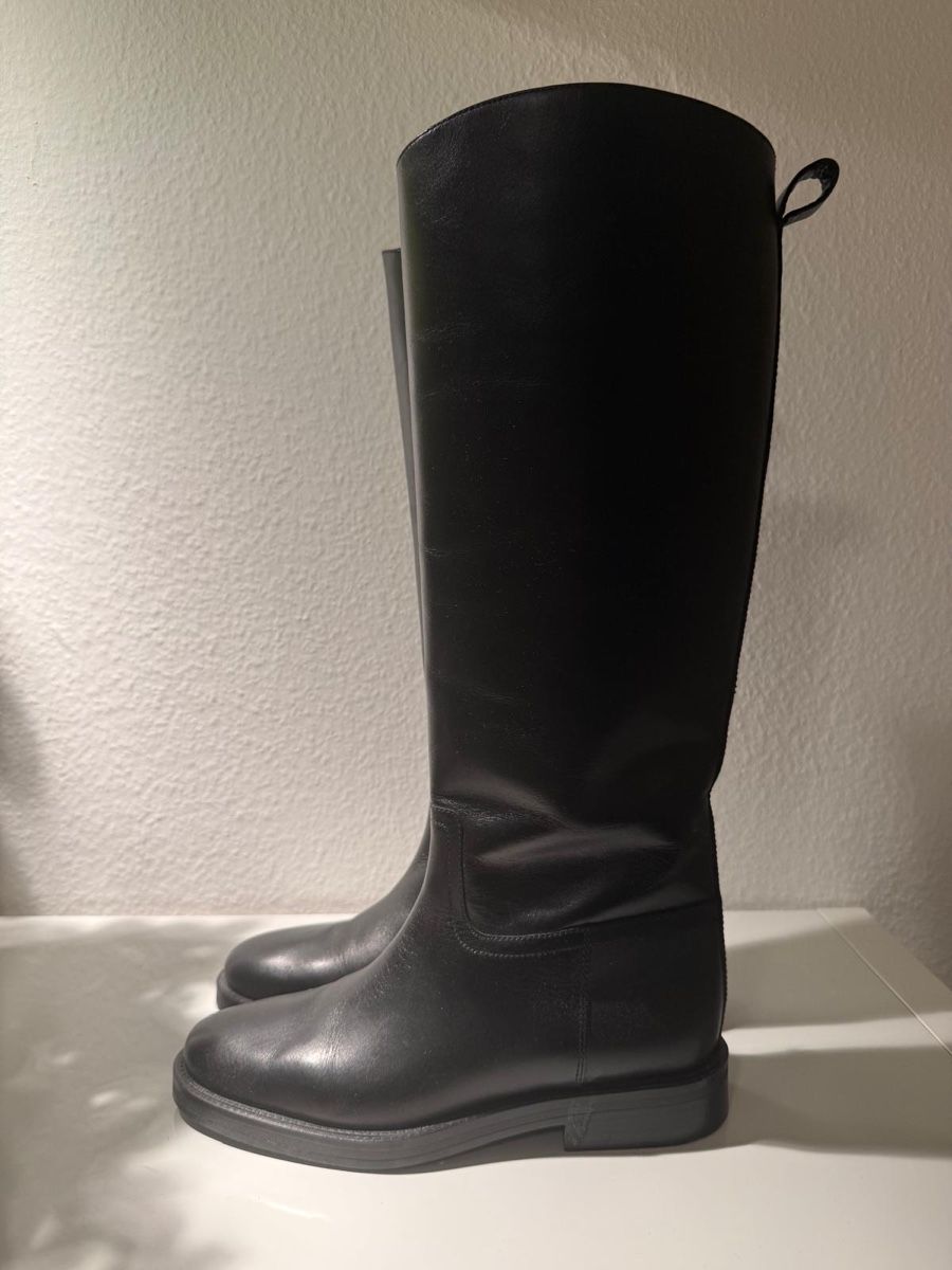 Massimo Dutti Scarpe da donna: Massimo Dutti Lederstiefel Boots – Nuovo (secondo la descrizione) da Herisau venduto da ogkosta