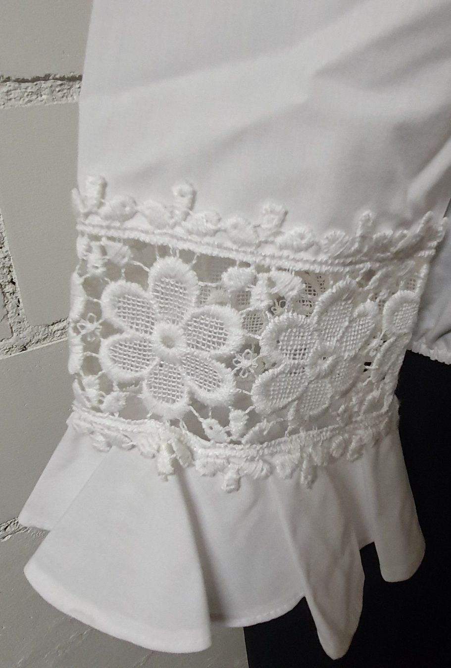 Camicette: Neu "Rose" /  Dirndl Bluse / längerer Ärmel / Gr. 34 – Nuovo (secondo la descrizione) da Muri AG venduto da Edlerweiss 3