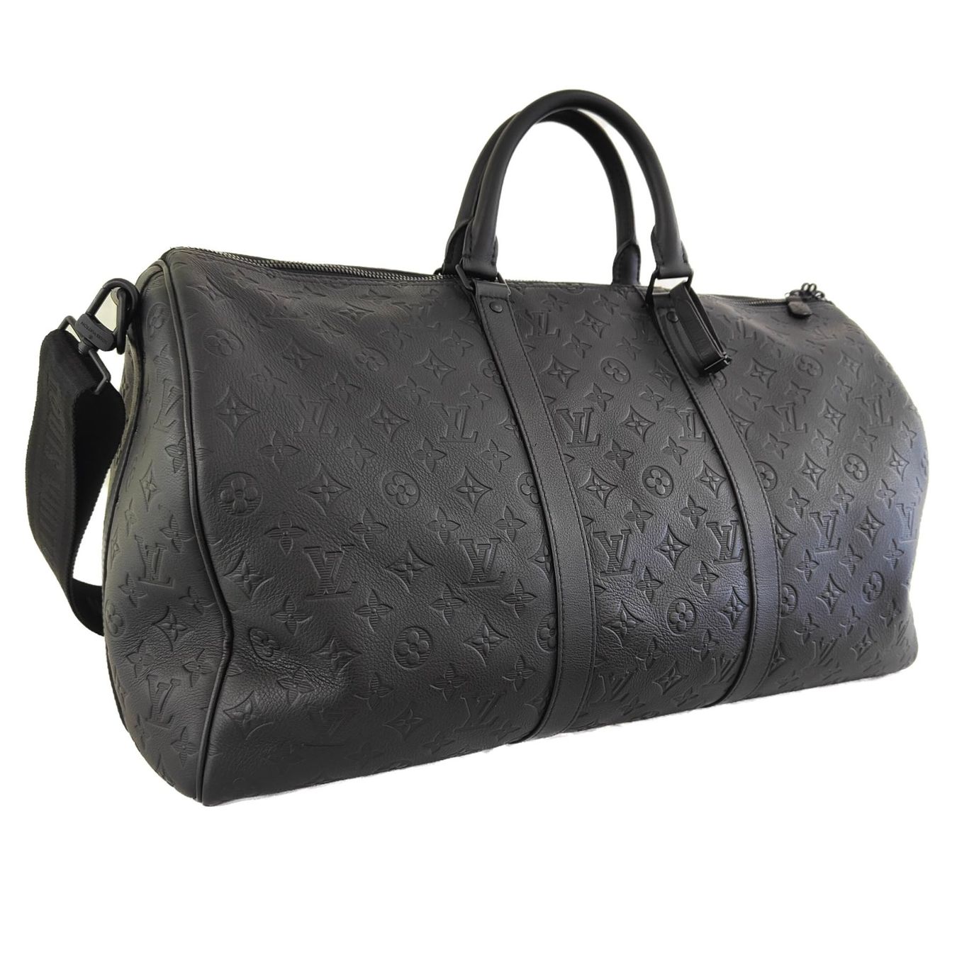Louis Vuitton Borse: Sac de Voyage Louis Vuitton Keepall 50 Shadow – Usato da Montreux venduto da CashPay_Montreux 4