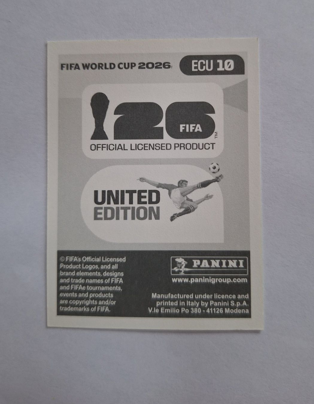 Panini Carte collezionabili: Panini Alan Franco ECU 10 – Nuovo (secondo la descrizione) da Romanens venduto da Crocette 1