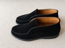 Original Loro Piana Summer Walk Loafer Gr. 42 | Schwarz
