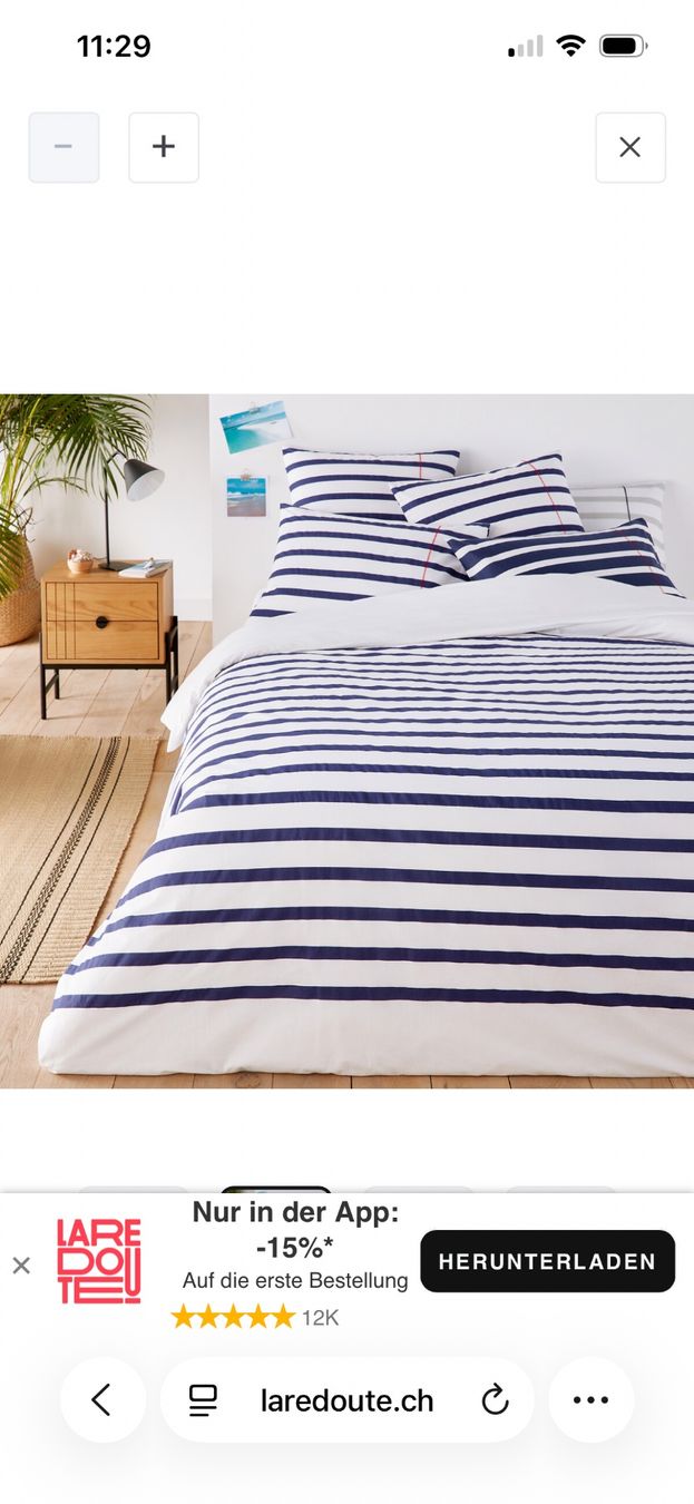 La Redoute Biancheria da letto: Bettanzug Einzelbett – Usato da Murten venduto da Babsli