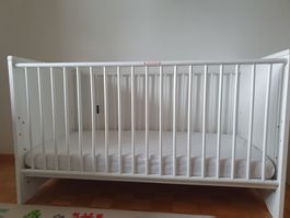 Babybett 70x140cm von Schardt eco stripe & Träumelandmatraze