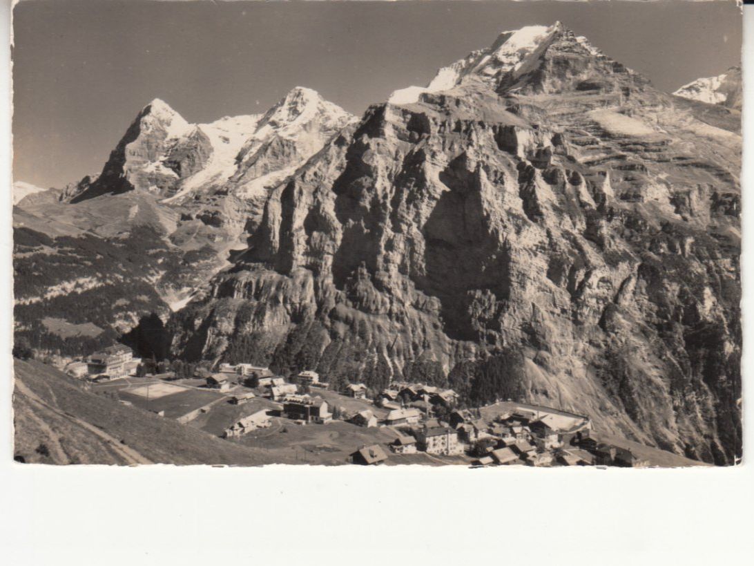 Ansichtskarten: Mürren ca. 1940 – Gebraucht aus Bürglen TG von StampGraf