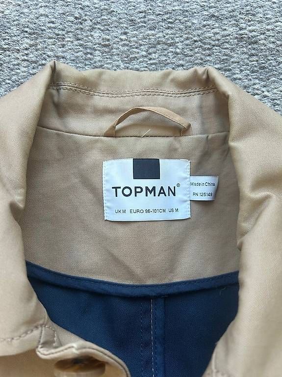 Giacche: Topman Beige Rain / Car Coat - Size Medium – Usato da Thalwil venduto da pal_x28f 2