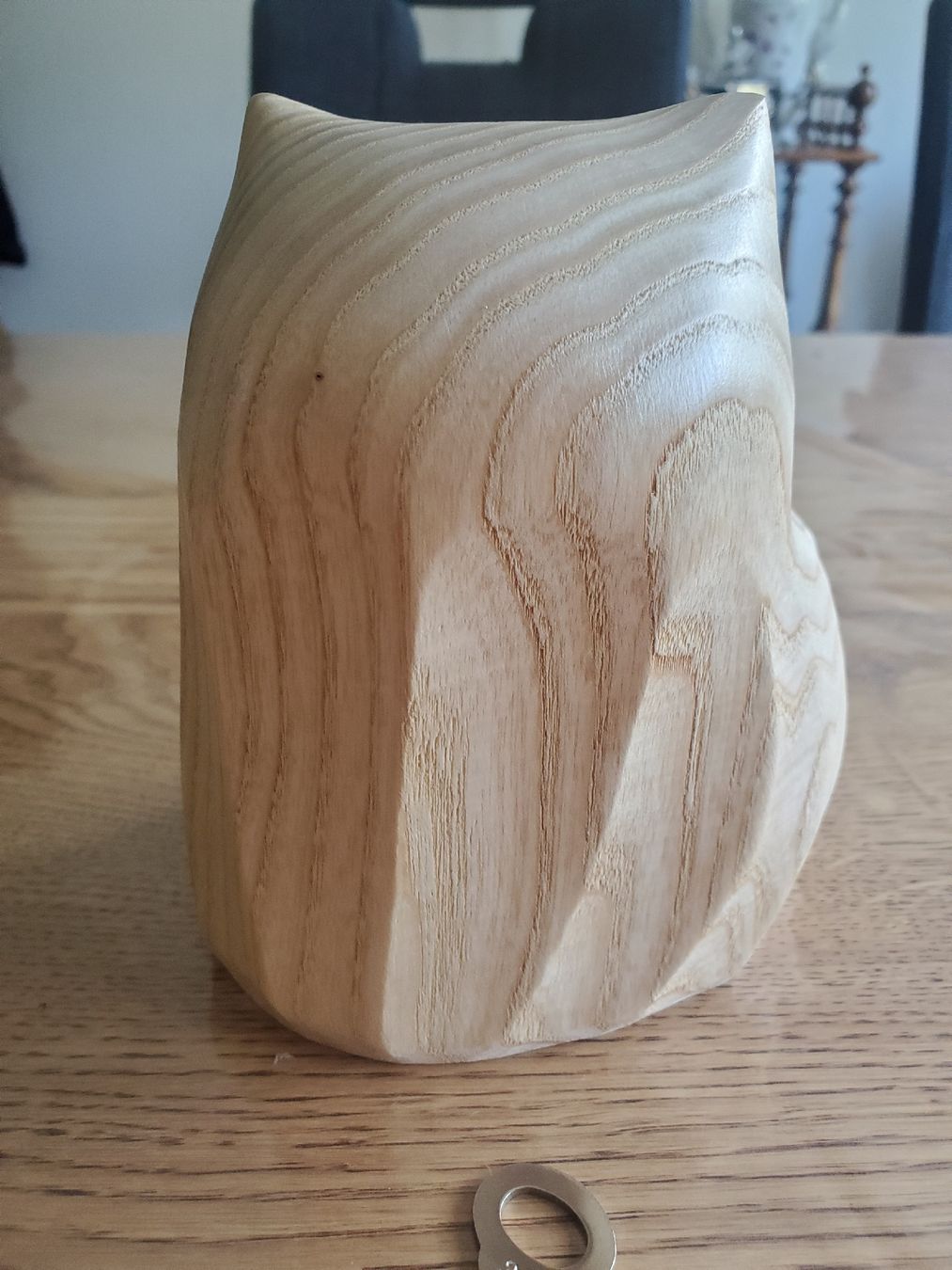 Spardosen: UBS Spardose Eule, Holz mit Schlüssel  – Gebraucht aus Frauenfeld von BeneFull 2