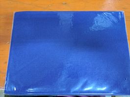 1Stk.Frottefixleintuch Königsblau mit Nasenschlitz 80x195cm